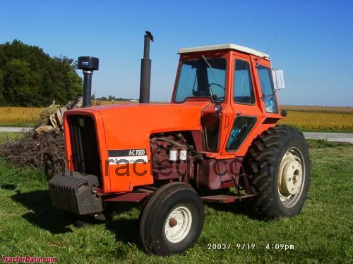 Allis-Chalmers 7000 avis et fiche technique