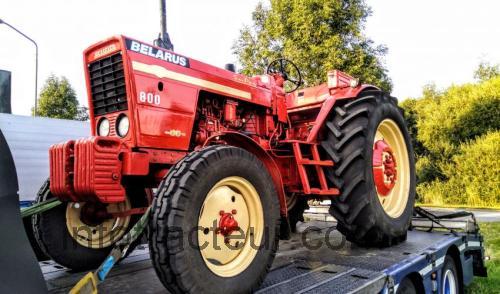 Belarus 800 avis et fiche technique 