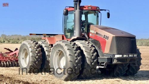 Case IH Steiger 535 fiche technique et avis