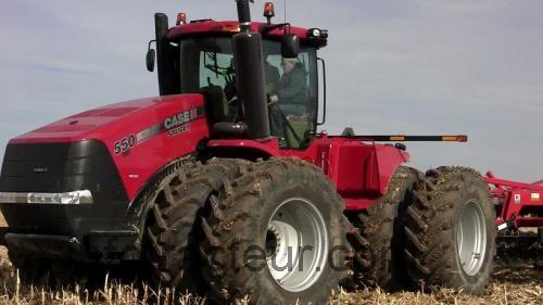 Case IH Steiger 550 fiche technique et avis