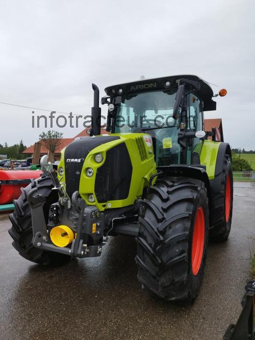 Claas Arion 550 avis et fiche technique 