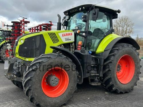 Claas Axion 850 fiche technique et avis