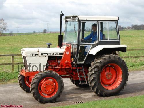 David Brown 1410 avis et fiche technique 