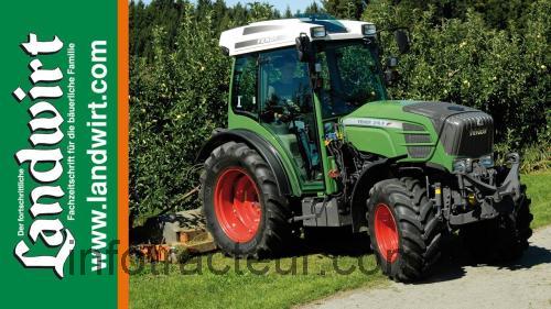 Fendt 211 V Vario TMS avis et fiche technique 
