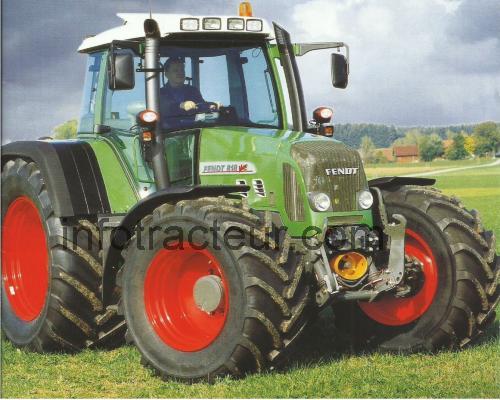 Fendt 800 Vario TMS fiche technique et avis