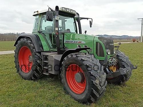 Fendt 818 Vario avis et fiche technique