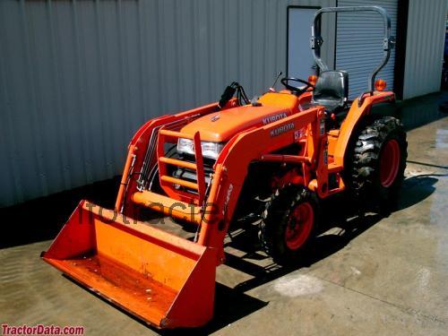 Kubota L3400 avis et fiche technique