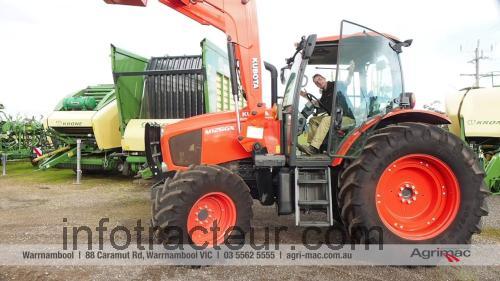 Kubota M126GX fiche technique et avis