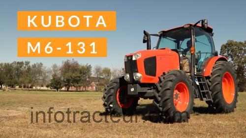 Kubota M6-131 avis et fiche technique 
