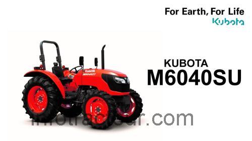 Kubota M6040SU avis et fiche technique