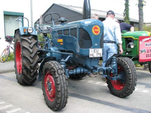 Lanz Bulldog D 2816 avis et fiche technique 