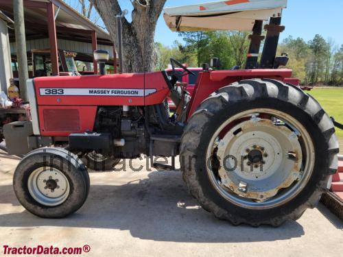 Massey Ferguson 383 avis et fiche technique 
