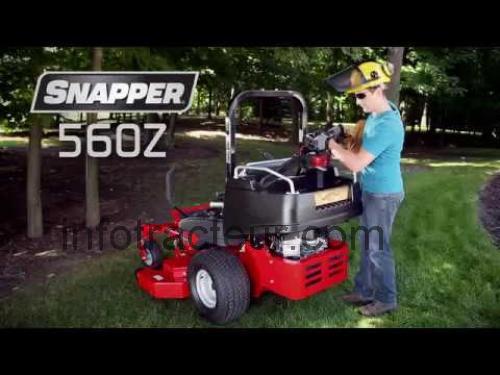 Snapper 560Z avis et fiche technique