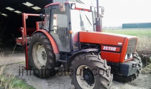 Zetor 10540 fiche technique et avis