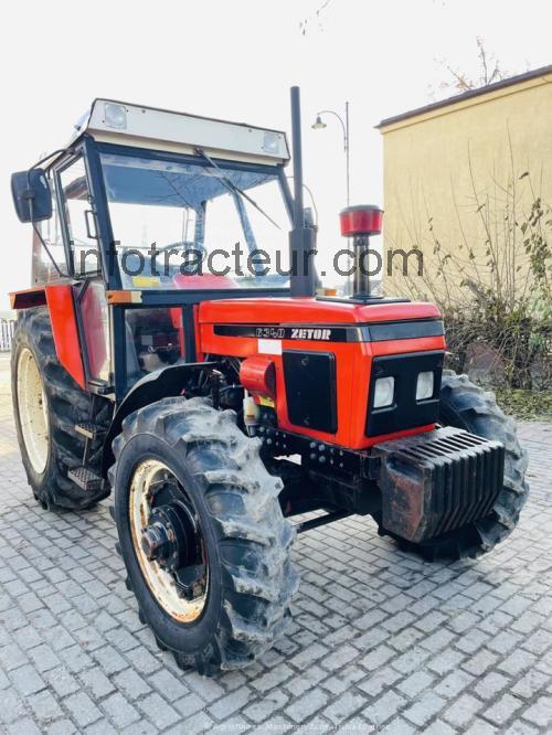Zetor 6340 fiche technique et avis
