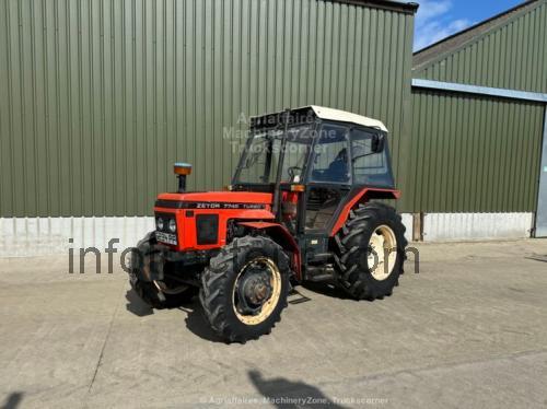 Zetor 7745 Turbo fiche technique et avis